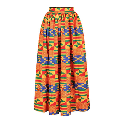 Two Piece Kente Pattern Dress